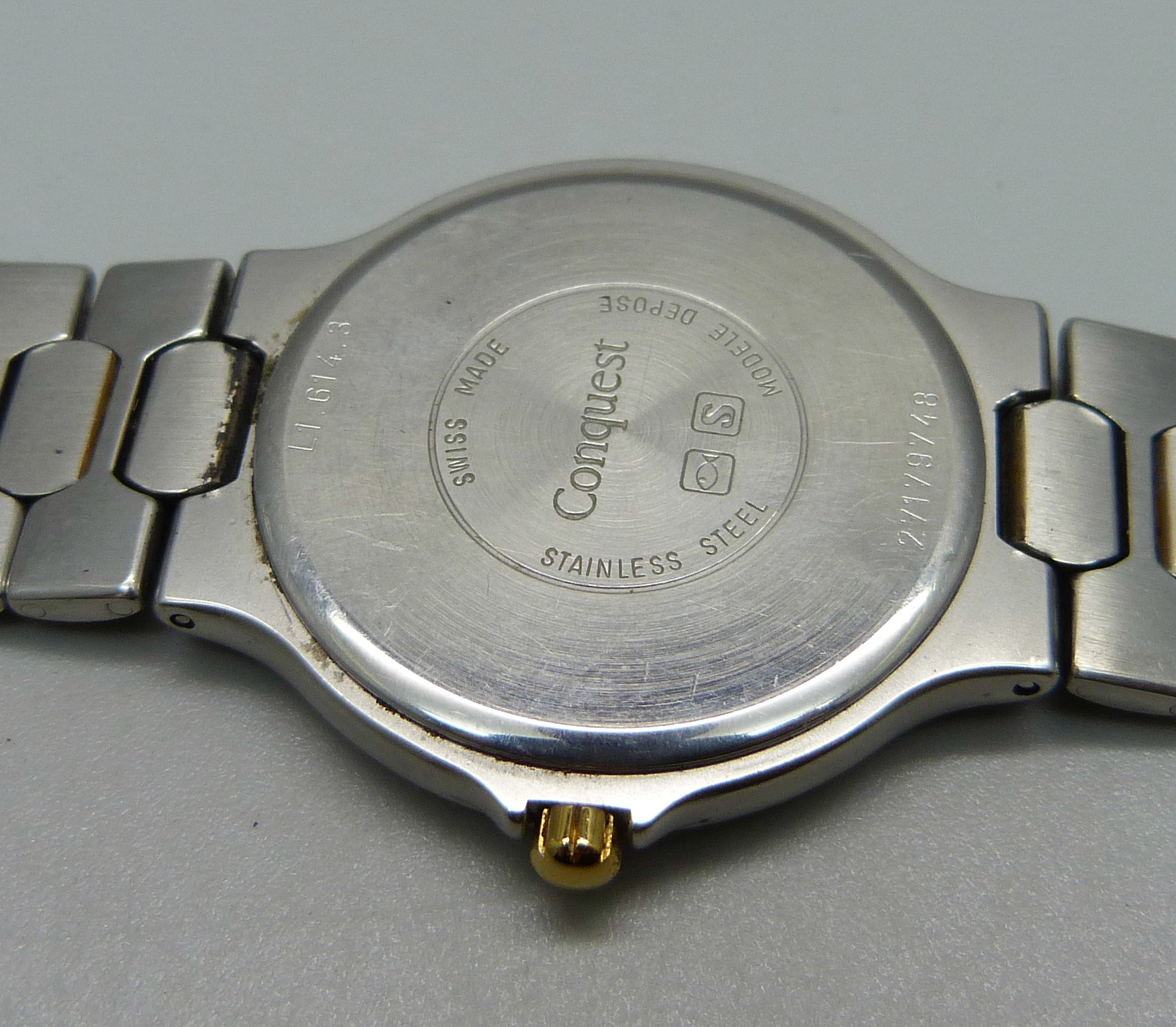 A Longines quartz wristwatch, requires clasp - Image 5 of 6