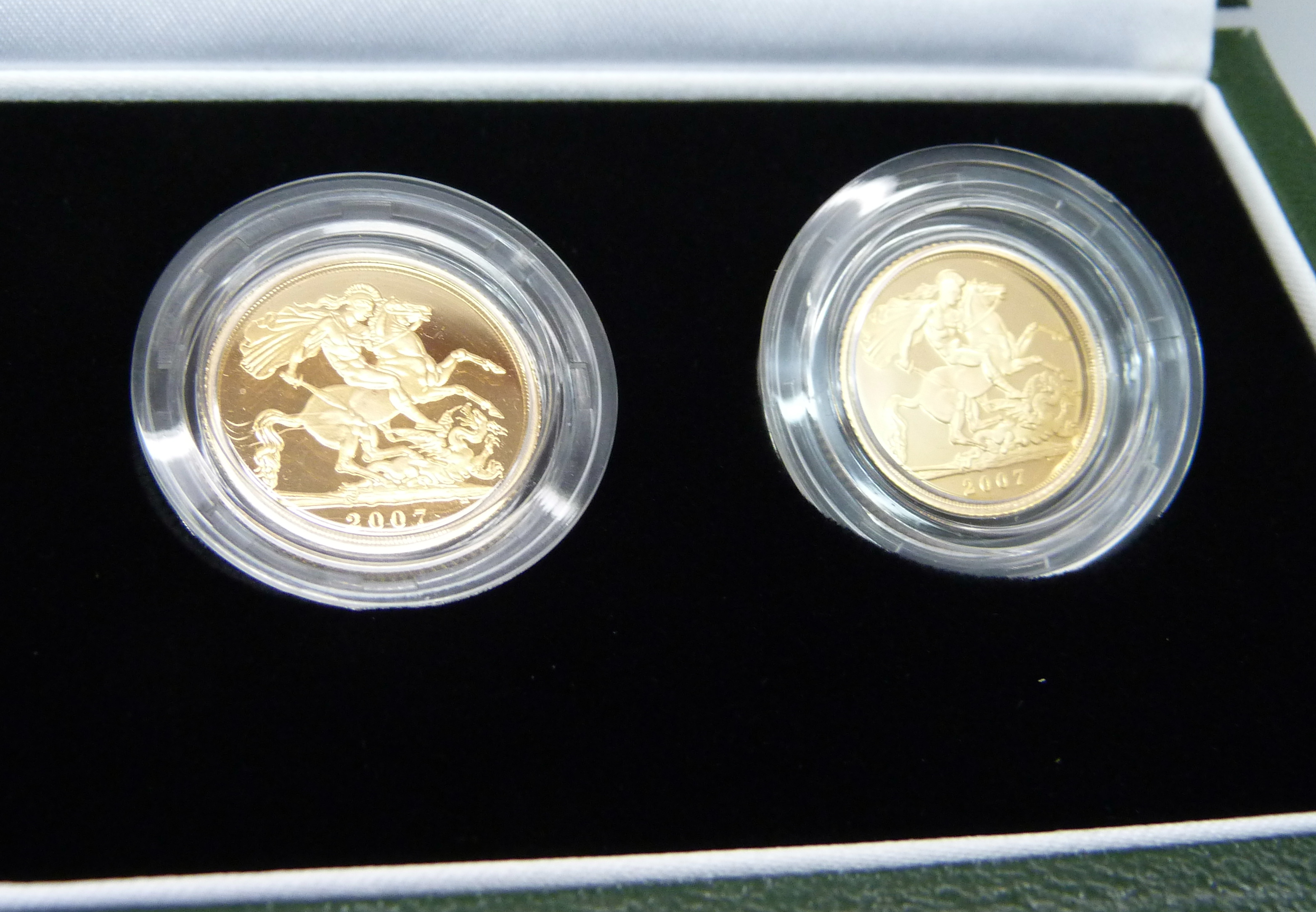 The Royal Mint 2007 UK gold proof four-coin sovereign collection, no. 968 - Image 4 of 7