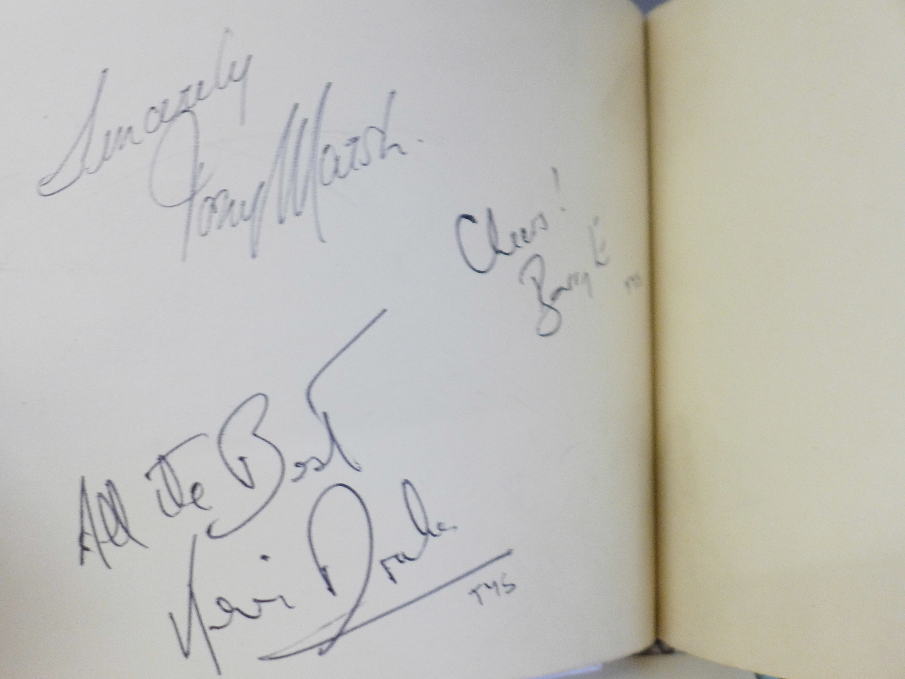 Autograph books, mainly 1960s (7) - Image 5 of 17