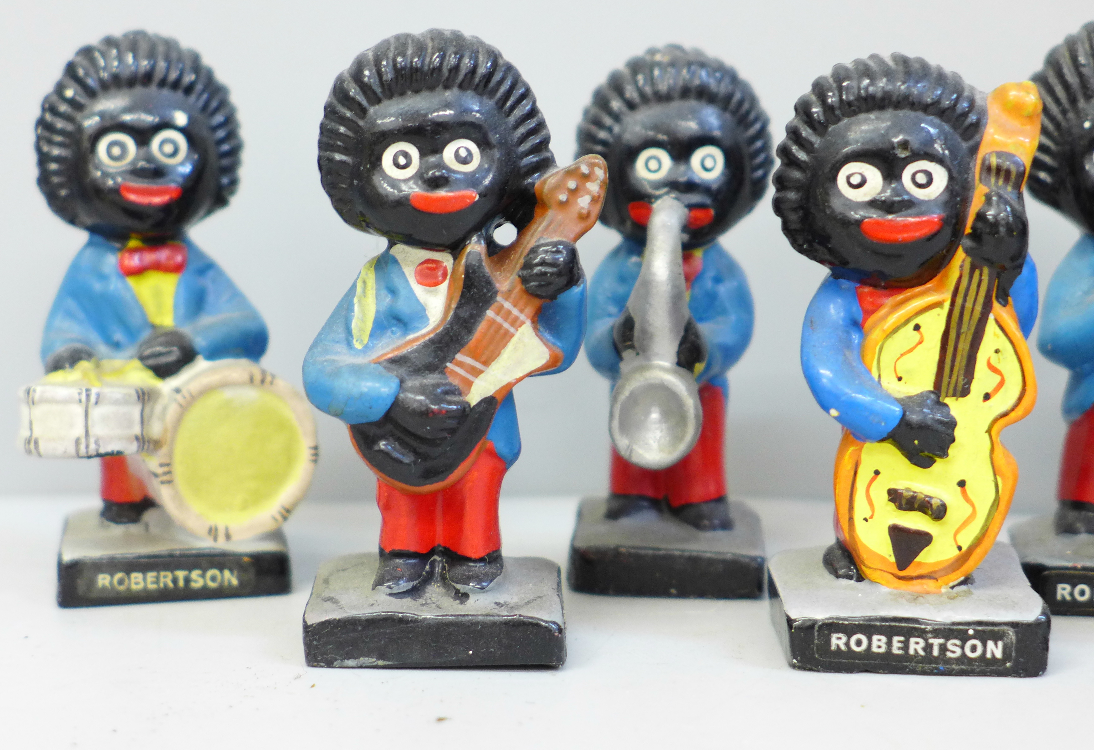 Eight Robertsons advertising figures, (These items are listed on the basis they are illustrative - Image 2 of 4