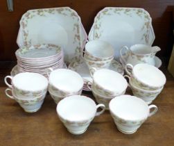 A Shelley twelve setting tea set **PLEASE NOTE THIS LOT IS NOT ELIGIBLE FOR POSTING AND PACKING**