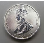 A Canada fine silver 2oz. 10 dollars silver coin, 1920-2020