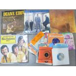 A collection of LP records and 7" singles **PLEASE NOTE THIS LOT IS NOT ELIGIBLE FOR POSTING AND