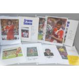 Liverpool Football Club signatures, 1980's, Kenny Dalglish, Graeme Souness, Emlyn Hughes, Ian