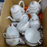 A Japanese tea set **PLEASE NOTE THIS LOT IS NOT ELIGIBLE FOR POSTING AND PACKING**