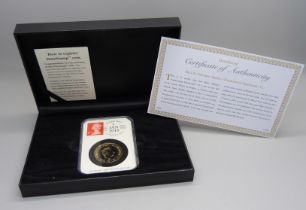 A UK 2018 Mary Shelley's Frankenstein DateStamp £2 coin, limited edition of 500 coins