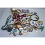 Vintage costume jewellery