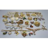 Vintage costume jewellery