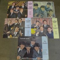 The Beatles posters, etc., Reveillie (2) plus other 60s pop music posters