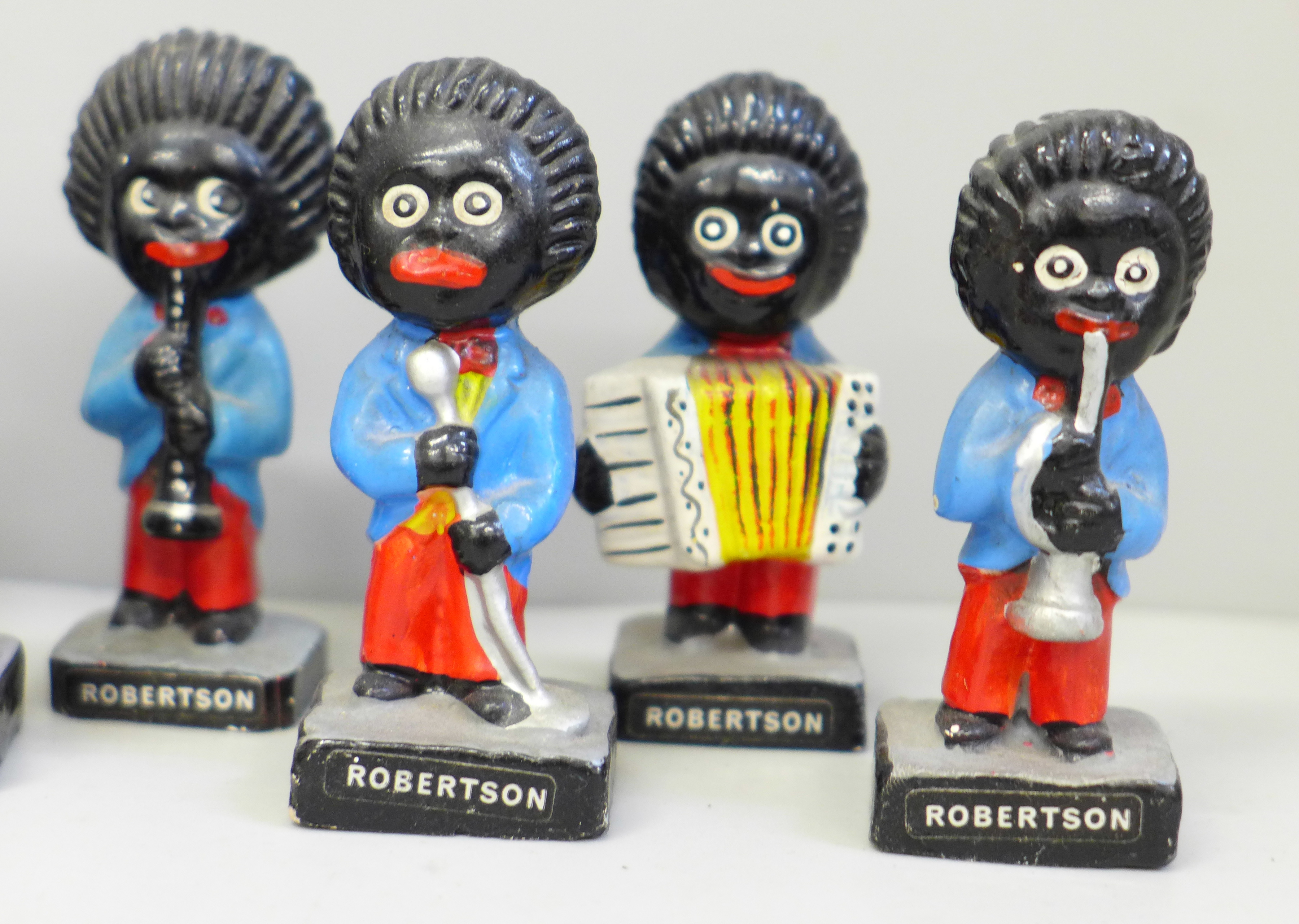 Eight Robertsons advertising figures, (These items are listed on the basis they are illustrative - Image 3 of 4