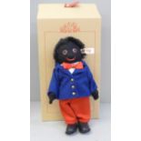 A Steiff Golly Boy, boxed, ltd edition, white tag, 27cm - (These items are listed on the basis