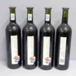 Four bottles of Ruby Cabernet Merlot