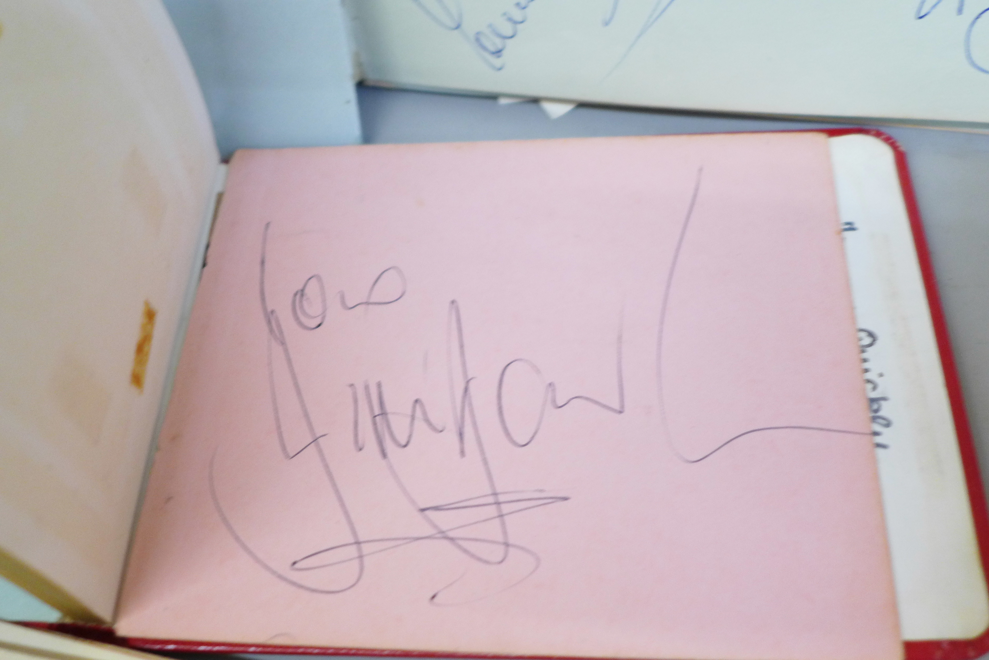 Autograph books, mainly 1960s (5) - Image 3 of 16