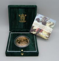 The Royal Mint 2007 Brilliant Uncirculated Gold Five-Pound Coin, No. 0279