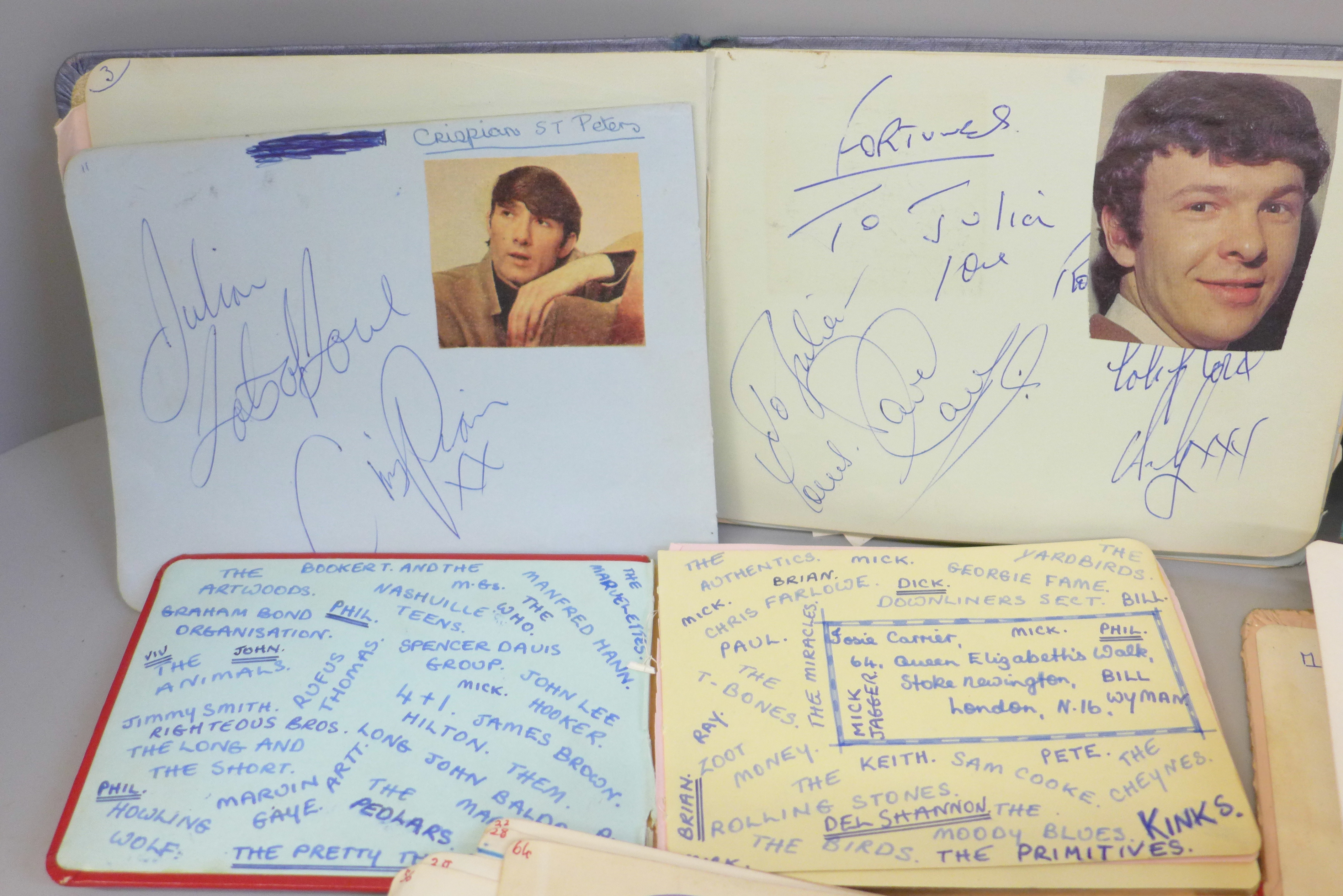 Autograph books, mainly 1960s (5) - Image 2 of 16