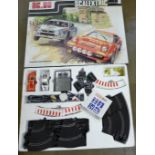 A Scalextric RC-80 motor racing set