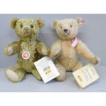 Two Steiff limited edition Teddy bears