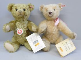 Two Steiff limited edition Teddy bears