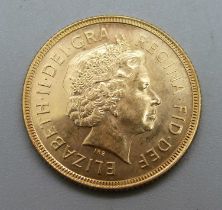 A 2000 gold full-sovereign