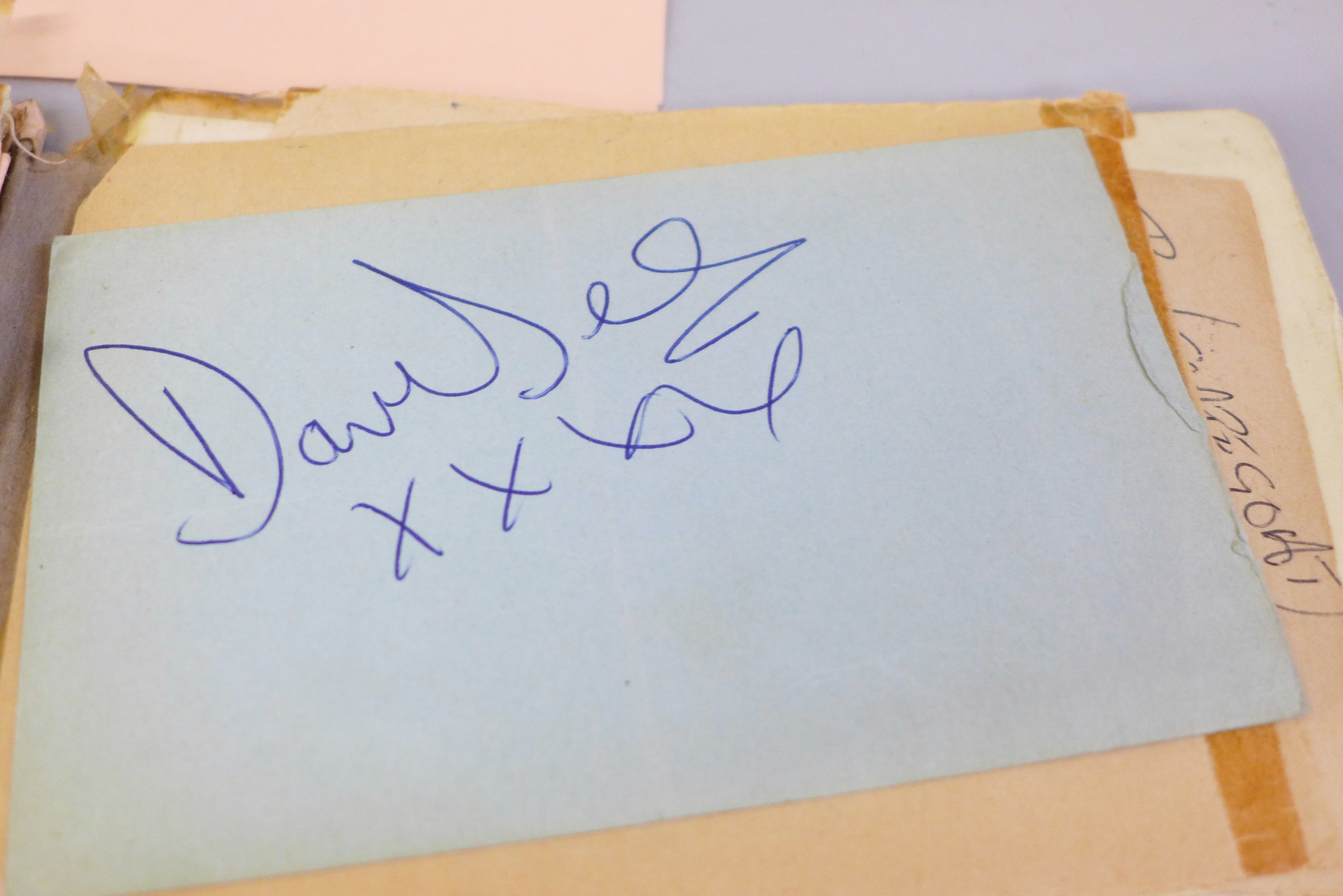 Autograph books, mainly 1960s (5) - Image 15 of 16
