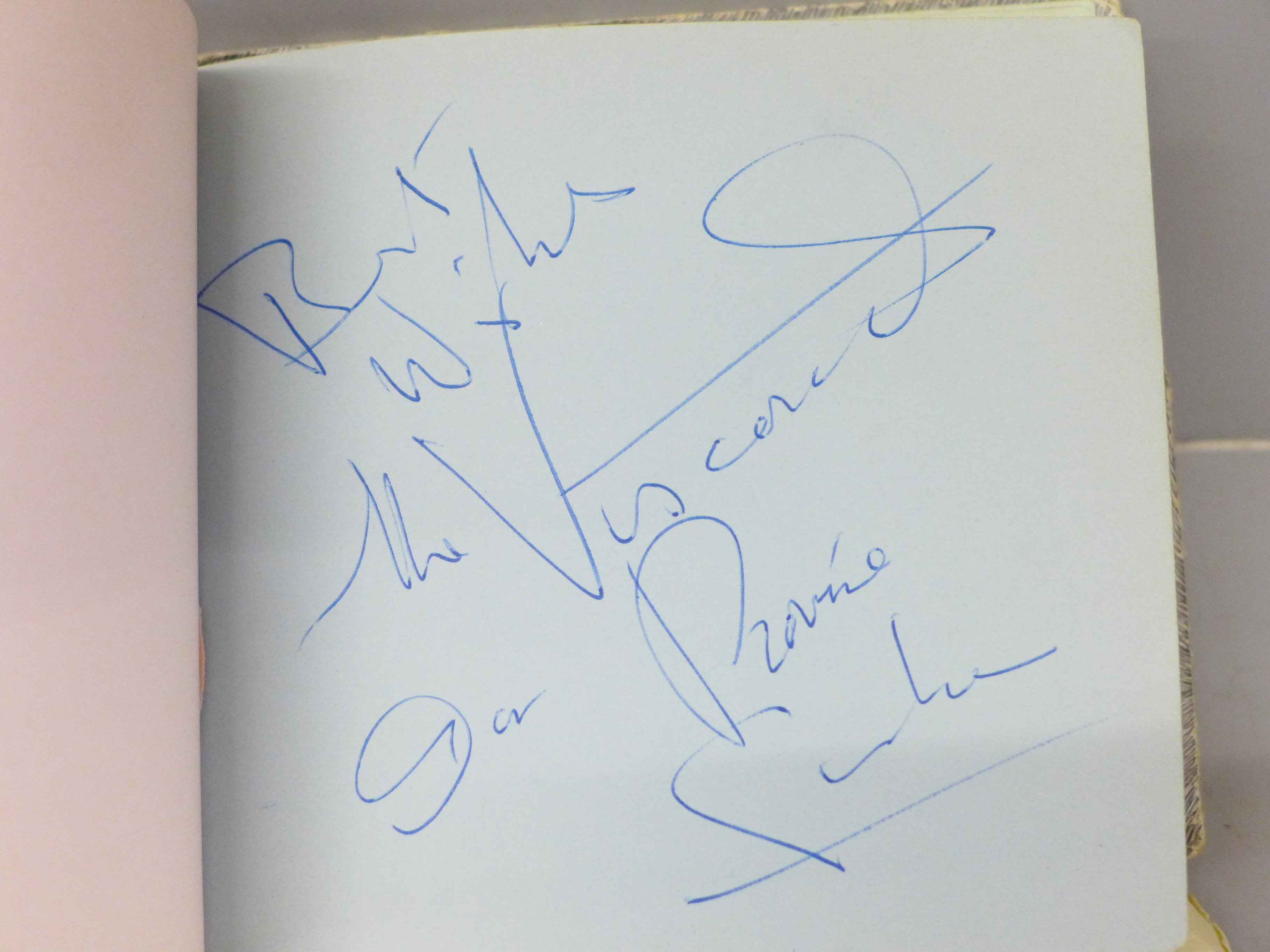 Autograph books, mainly 1960s (7) - Image 7 of 17
