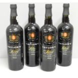 Four bottles of Taylor's Port