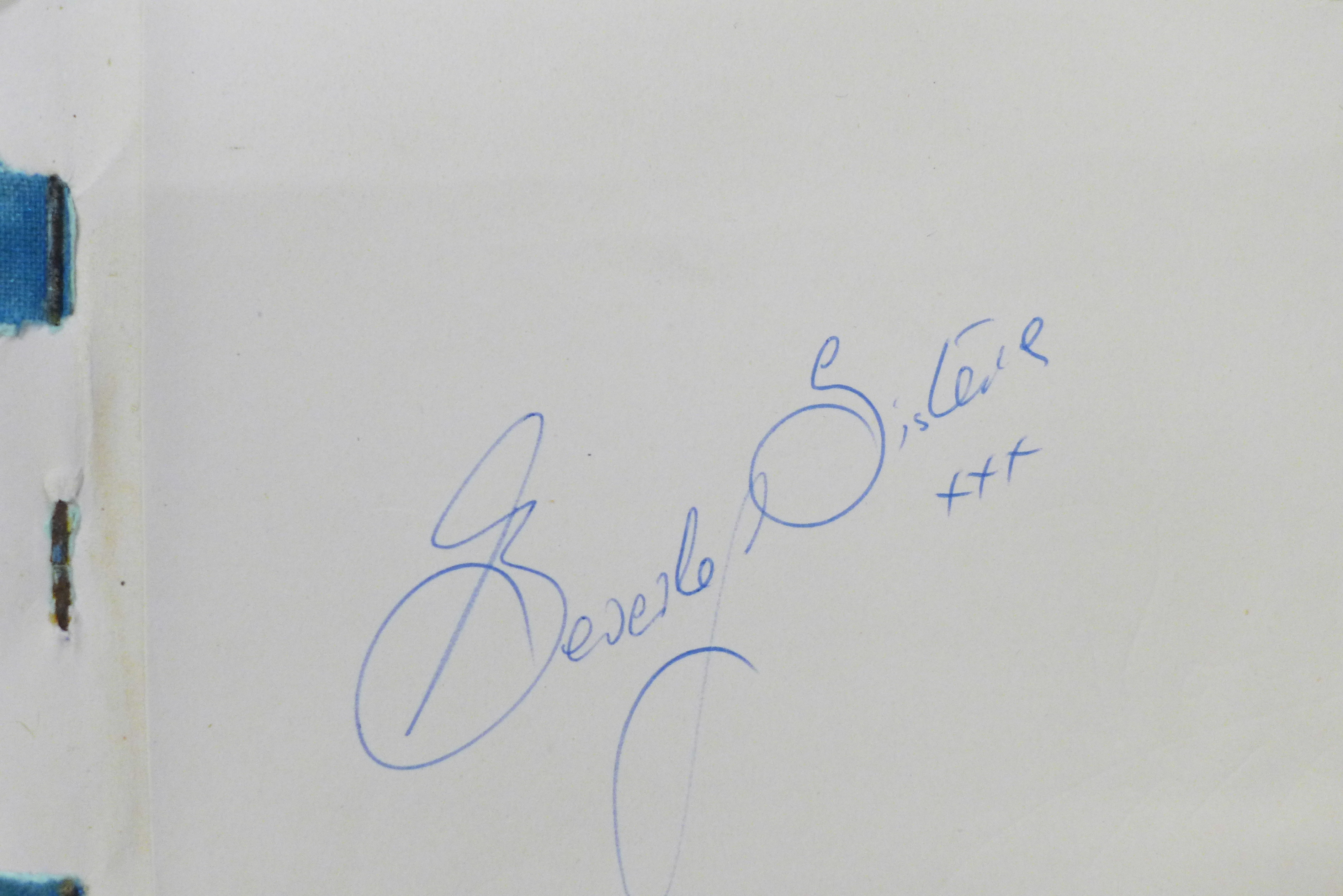 Autograph books, mainly 1960s (7) - Image 3 of 17