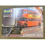 A Revell 1:25 scale model Platinum Edition London Bus, boxed