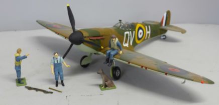 A Corgi Aviation Archive US33906 limited edition 1:31 scale metal model of Flight Sergeant George