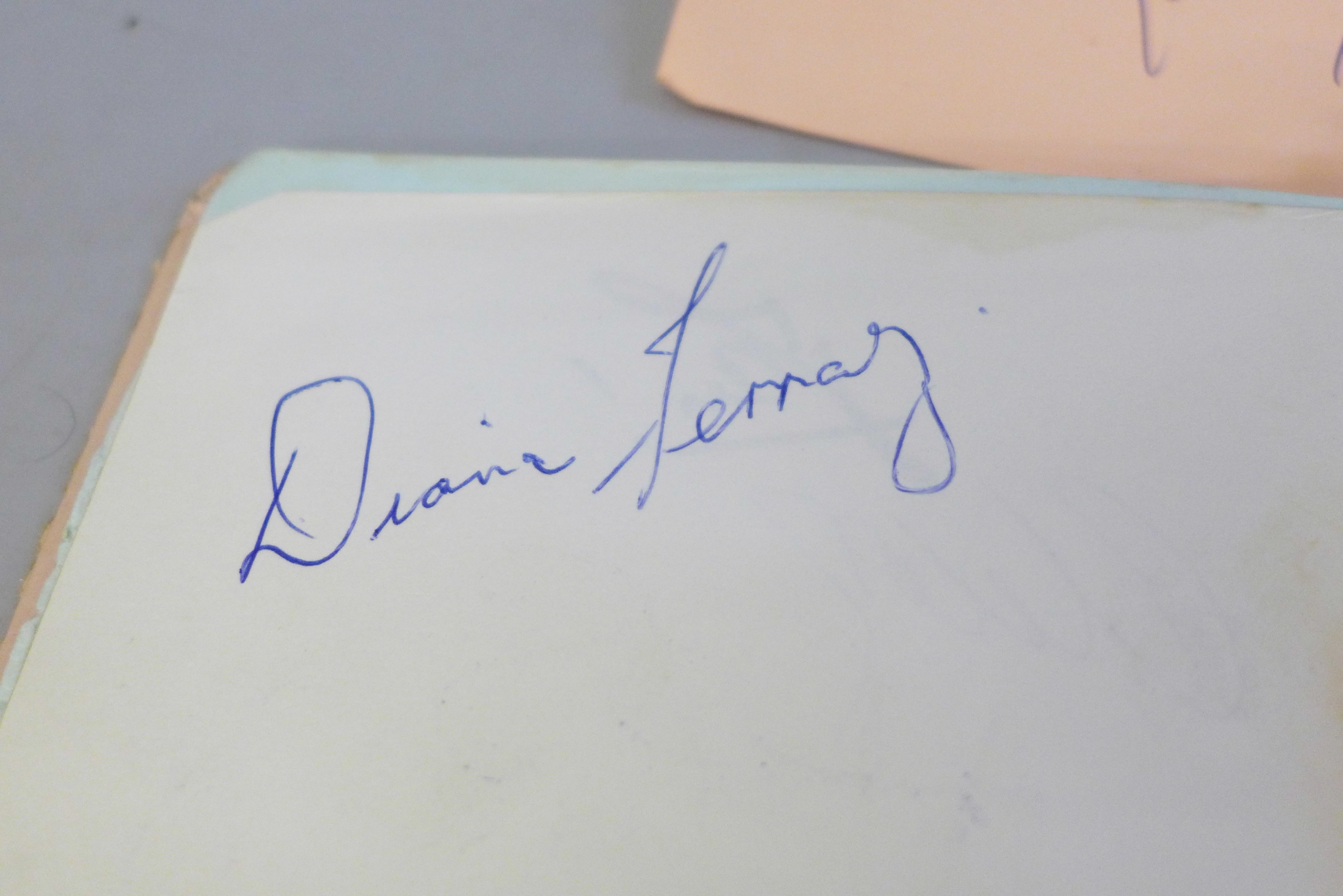 Autograph books, mainly 1960s (5) - Image 14 of 16