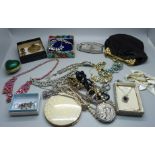 Vintage jewellery, etc.