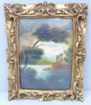 Edward Robert Bary 1813-1875, a framed oil painting on board, signed Bary