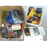 A box of mixed Meccano **PLEASE NOTE THIS LOT IS NOT ELIGIBLE FOR POSTING AND PACKING**