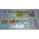 10 sealed Pokemon cards