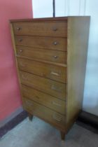 A G-Plan Librenza tola wood chest of drawers