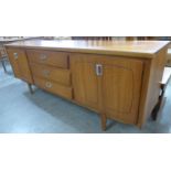 A teak sideboard