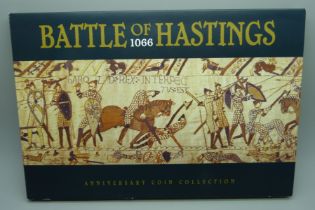 A Westminster Collection Battle of Hastings 1066 Anniversary Collection, twelve 999/1000 silver