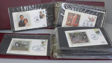 Two albums of First Day Covers, 1980-1982
