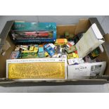 A box of mixed die-cast model vehicles, some playworn **PLEASE NOTE THIS LOT IS NOT ELIGIBLE FOR
