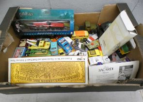 A box of mixed die-cast model vehicles, some playworn **PLEASE NOTE THIS LOT IS NOT ELIGIBLE FOR