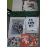 Ephemera, mixed collection, including Popular Monthly by Frank Leslie, two hardback editions Jan-