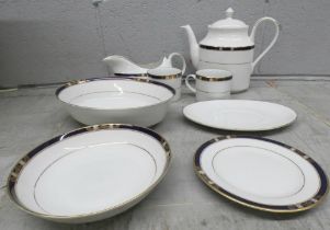 A collection of Fairmont Sapphire tea and dinnerware (two boxes) **PLEASE NOTE THIS LOT IS NOT