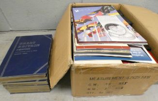 Great Britain empty coin folders (17) and empty coin cases (40 approximately) **PLEASE NOTE THIS LOT