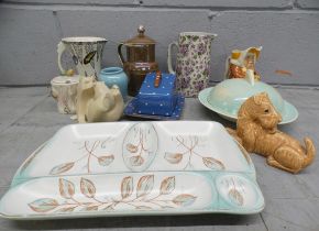 A box of mixed china, etc. **PLEASE NOTE THIS LOT IS NOT ELIGIBLE FOR POSTING AND PACKING**
