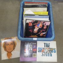 A collection of LP records **PLEASE NOTE THIS LOT IS NOT ELIGIBLE FOR POSTING AND PACKING**