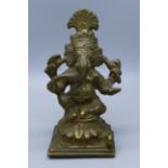 A bronze model of Ganesh, 11cm