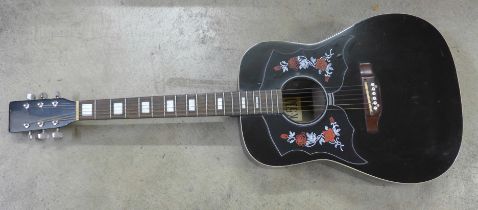 A K-500 Guitar with a soft case