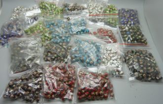 1800 cloisonne vintage style beads