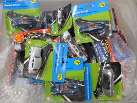 Die-cast model vehicles, Hot Wheels and Action City, boxed