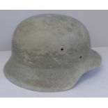 A German M42 helmet shell